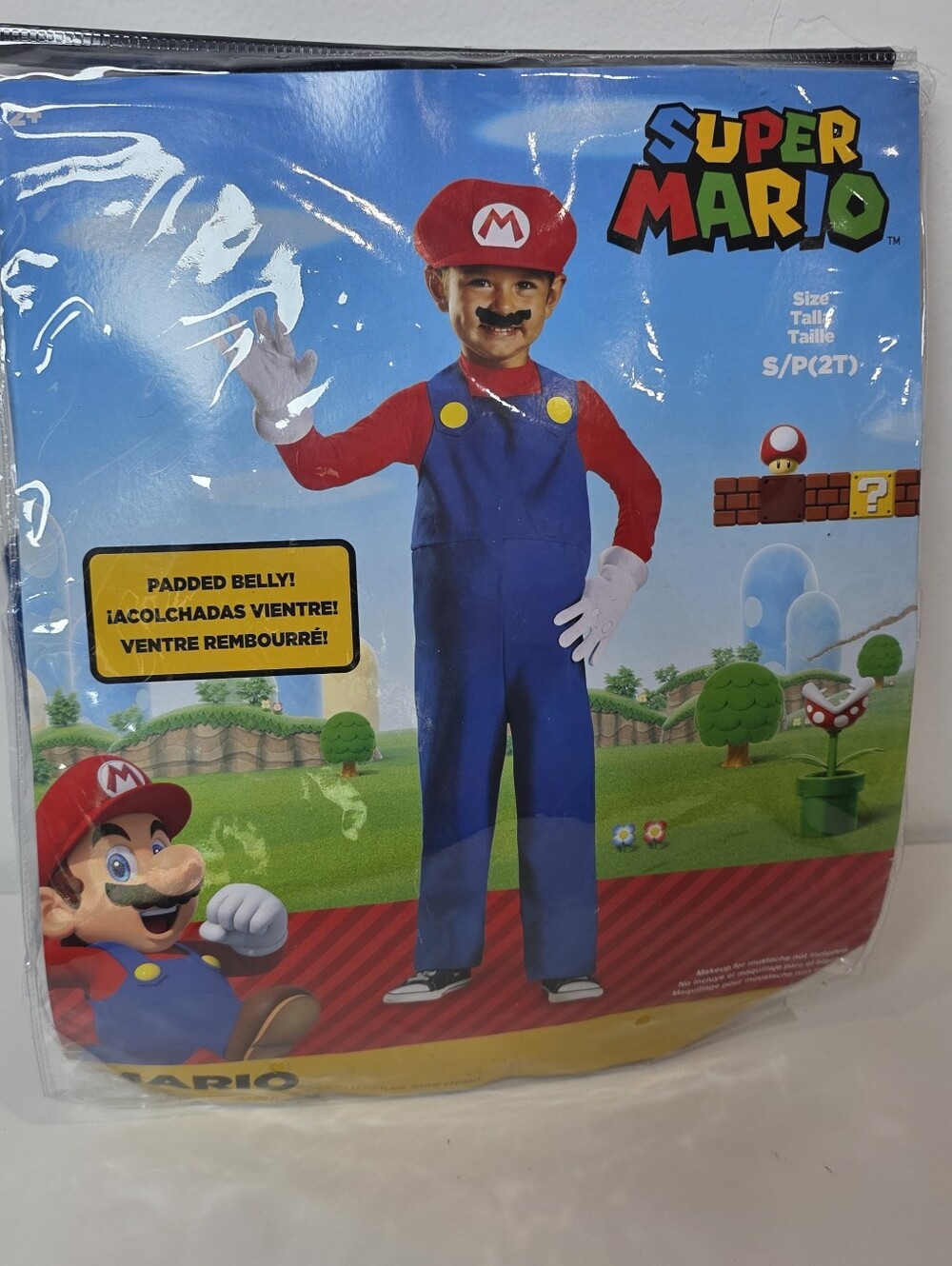 🎃 Boys Super Mario 2T Costume